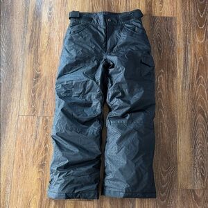 Columbia Kids Dark Gray Snow Pants